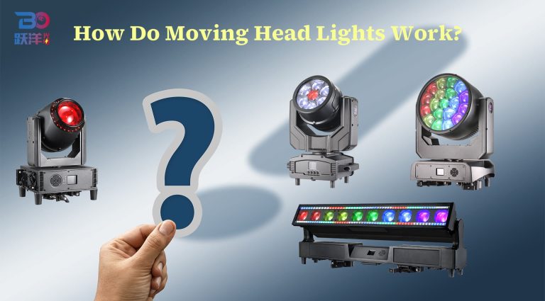 كيف تعمل المصابيح الأمامية المتحركة