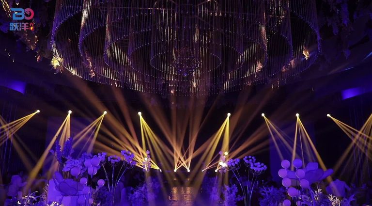 إضاءة الرأس المتحركة لحفلات الزفاف والحفلات الخاصة-2